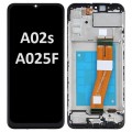 Samsung Galaxy A02s A025F LCD and touch screen with frame (Original Service Pack) [Black] GH81-20118A S-911